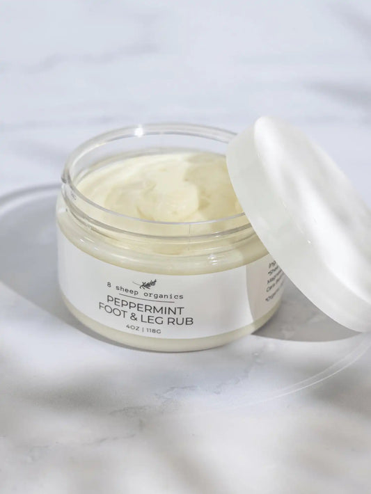 8 Sheep Organics - Peppermint Foot & Leg Rub
