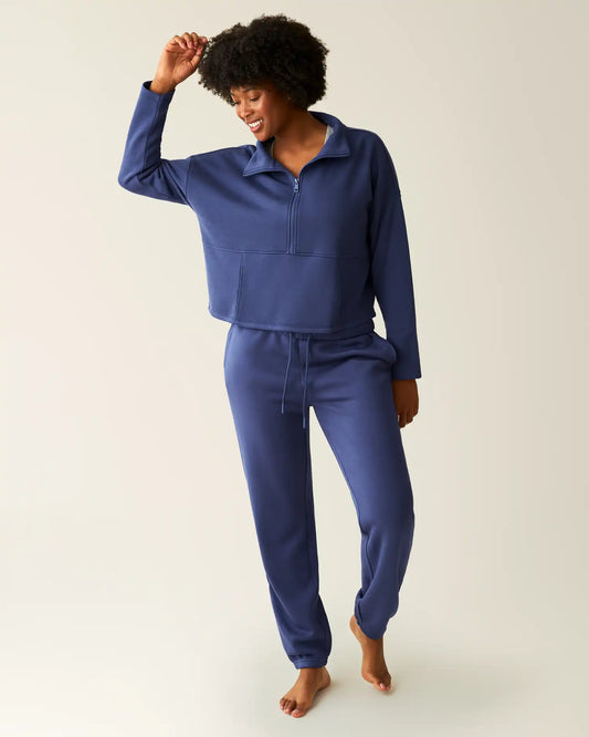 Cloud Fleece Jogger | Deep Blue
