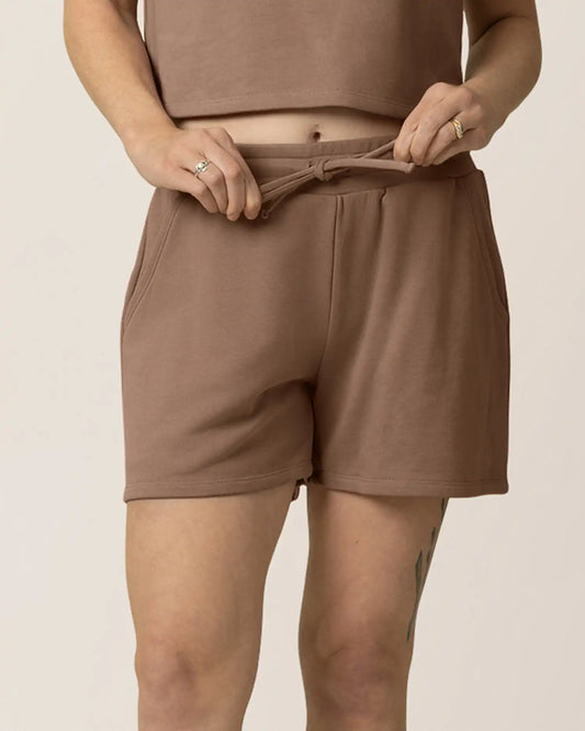 French Terry On the Go Short | Taupe