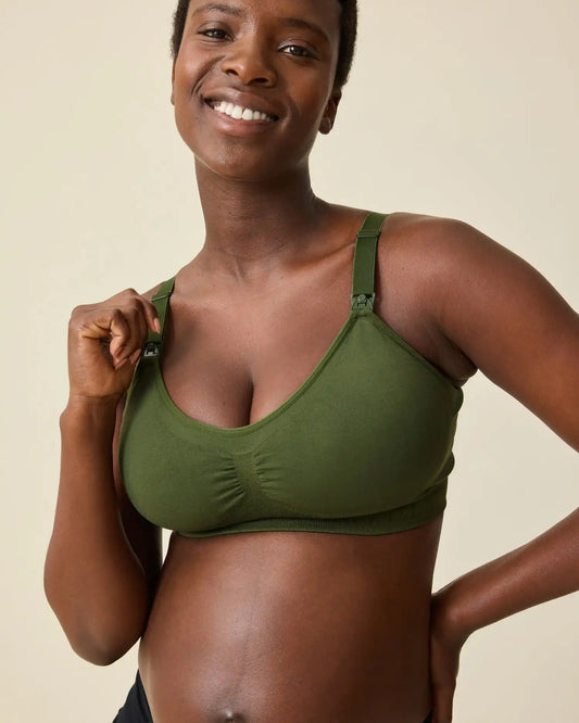 Simply Sublime® Nursing Bra | Deep Olive