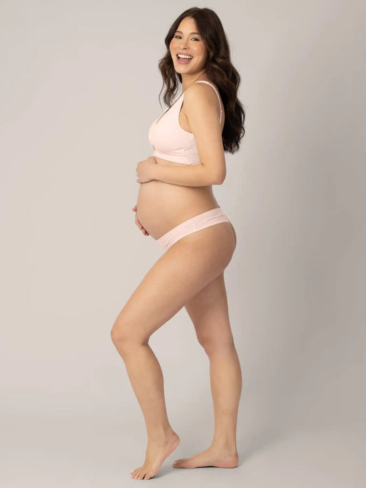 Grow with Me™ Maternity & Postpartum Thong | Soft Pink