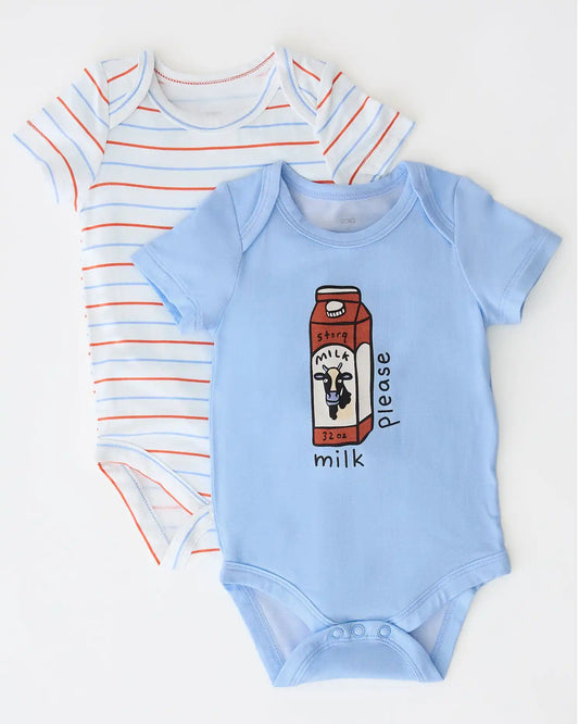 Baby Onesie Two-Pack | Milk Please