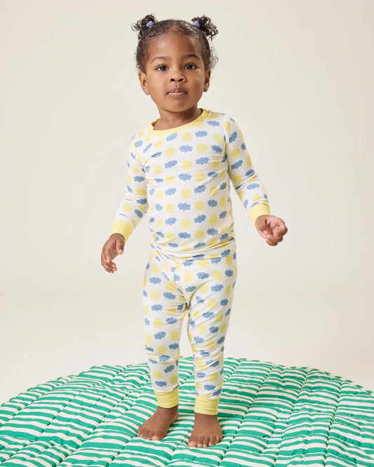 Bamboo Baby Two-Piece Pajama Set | Sunny Day