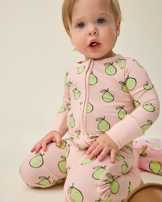 Bamboo Baby Pajama | Pink Pomelo