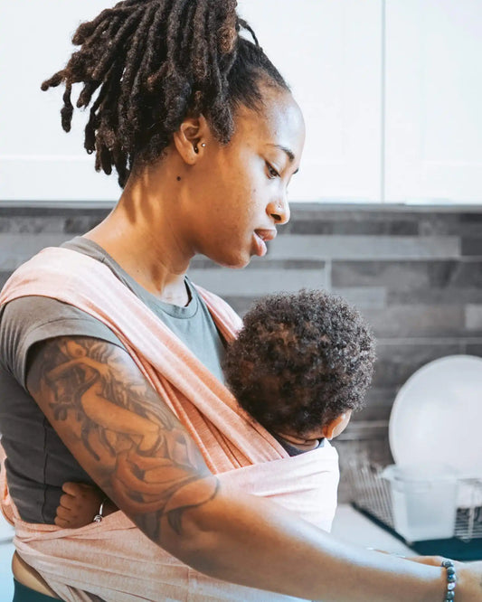 Baby K'tan - Active Yoga Baby Carrier | Heather Coral