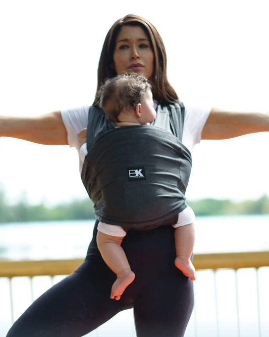 Baby K'tan -  Active Yoga Baby Carrier | Heather Black