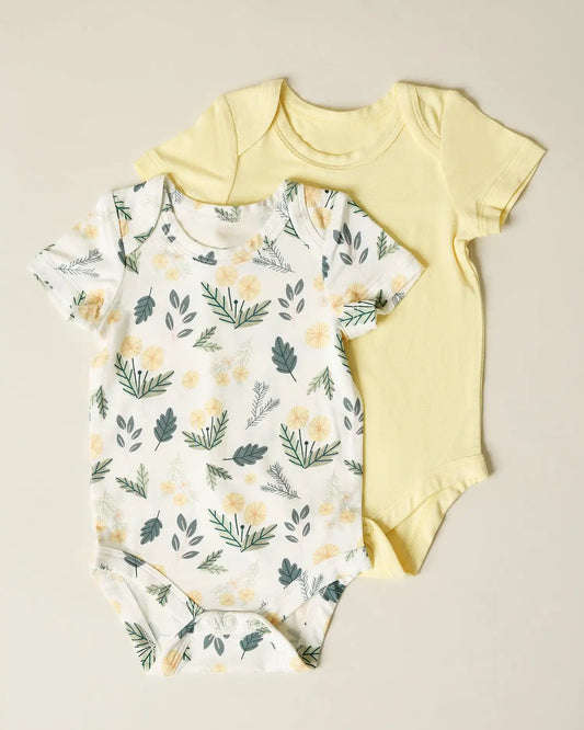Baby Onesie Two-Pack | Honey Dandelion
