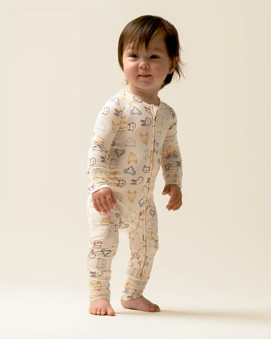Bamboo Baby Pajama | Critter Crew