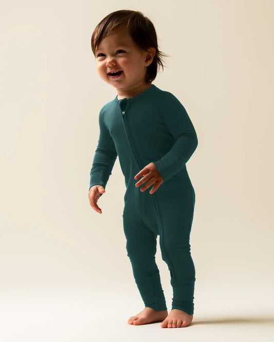 Bamboo Baby Pajama | Evergreen