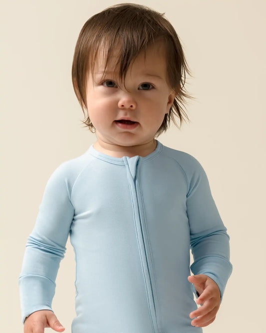Bamboo Baby Pajama | French Blue