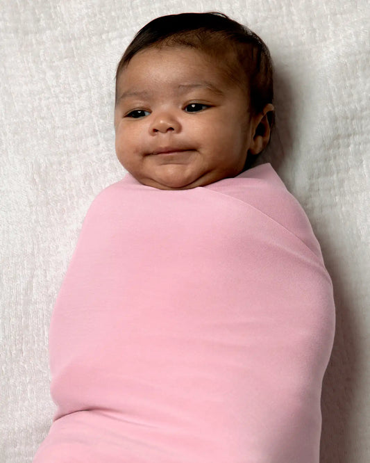 Bamboo Swaddle Blanket | Light Mauve