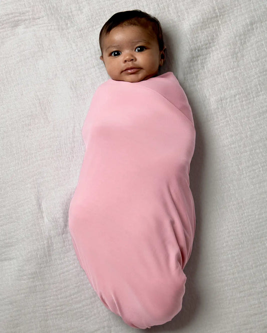 Bamboo Swaddle Blanket | Light Mauve