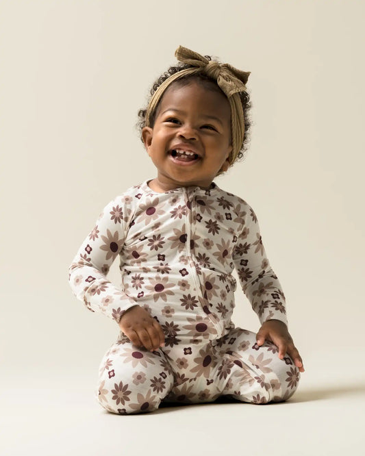 Bamboo Baby Pajama | Twilight Floral