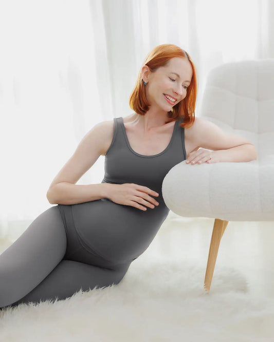 Grow with Me™ Maternity & Nursing Tank | Stormy Grey