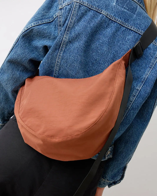 Quick Change Half Moon Bag | Cinnamon