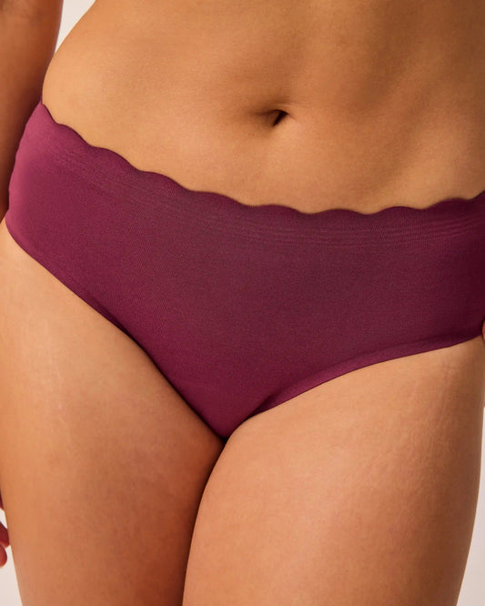 BareBond™ Cotton Maternity & Postpartum Hipster | Garnet