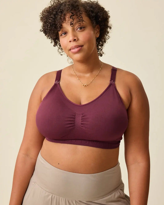 Simply Sublime® Nursing Bra | Deep Burgundy