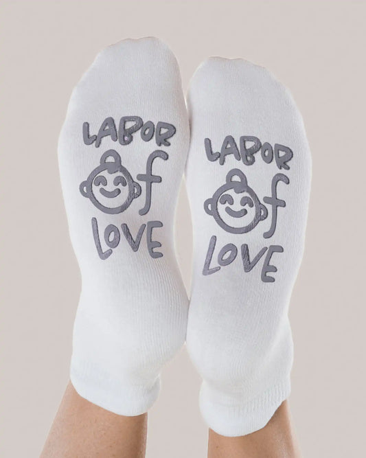 Labor & Delivery Socks | Labor of Love Lilac