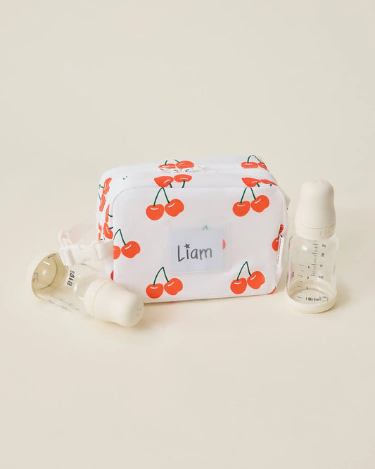 Mini Cooler Bag | White Cherries