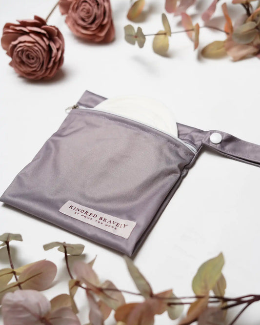 Organic Bamboo Reusable Nursing Pads | Ivory
