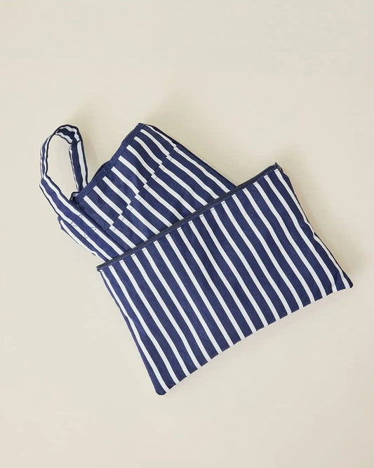 Packable Park Carryall | Navy Stripe