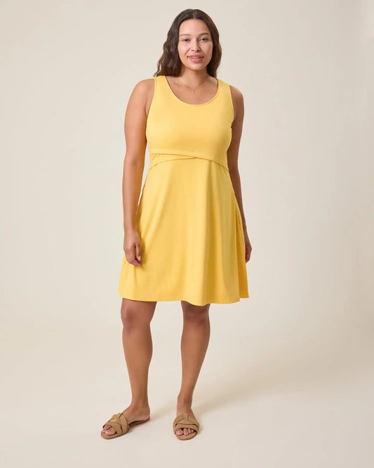 Penelope Crossover Nursing Dress | Citrus