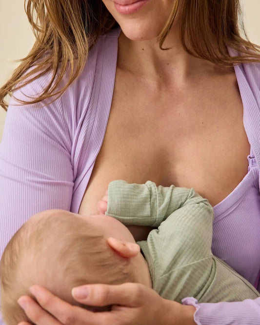 Ribbed Modal Nursing Cami | Lavender