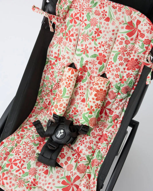 Stroller Party™ Seat Liner & Strap Covers | Superbloom