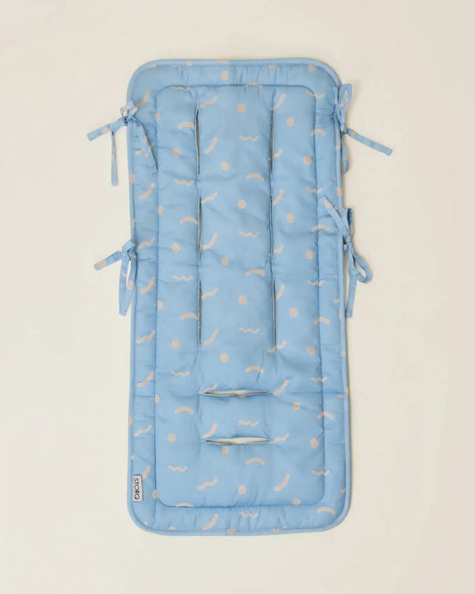 Stroller Party™ Seat Liner | Sky Squiggles