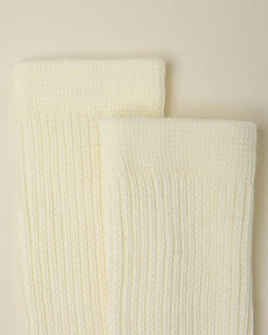 Non-Slip Slouchy Socks | Cream
