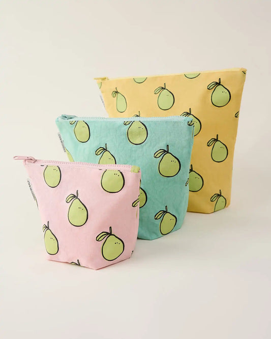 Zipper Pouch Three-Piece Set | Pomelo